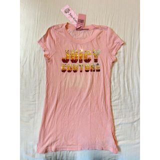 ジューシークチュール(Juicy Couture)の新品未使用！JuicyCouture Tシャツ　半袖　Sサイズ　ピンク(Tシャツ(半袖/袖なし))