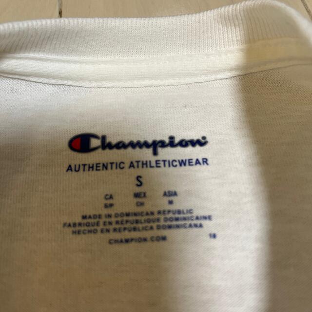 Champion(チャンピオン)のチャンピオン　Ｔシャツ　約160センチ　値下げしました キッズ/ベビー/マタニティのキッズ服女の子用(90cm~)(Tシャツ/カットソー)の商品写真