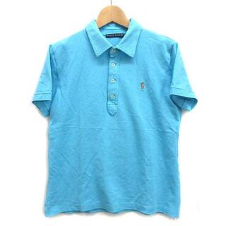 ラルフローレン(Ralph Lauren)のラルフローレン ストレッチ 鹿の子 ポロシャツ ポニー 半袖 ライトブルー 7f(ポロシャツ)
