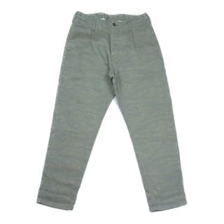 ブルーナボイン(BRUNABOINNE)のBRU NA BOINNE ブルーナボイン パンツ 17AW BNB031 ラッキーカモパンツ モスグリーン系【中古】(その他)