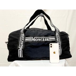 MONCLER 2WAY ナイロンボストンバッグ ロゴストラップ NIVELLE