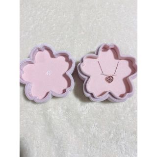 カナルヨンドシー(canal４℃)の4℃ 桜 ネックレス(ネックレス)