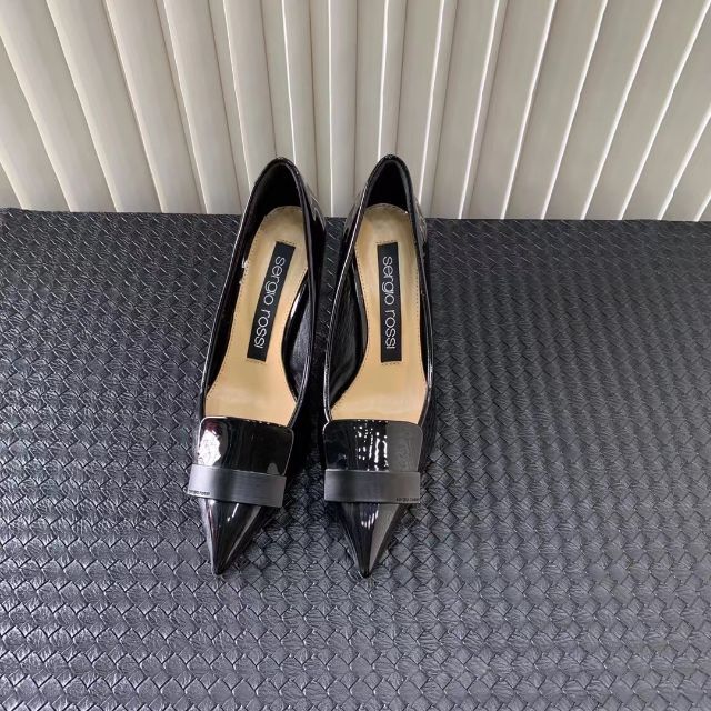 新品☆SergioRossi セルジオロッシ エナメル ヌーディ 37.5 results