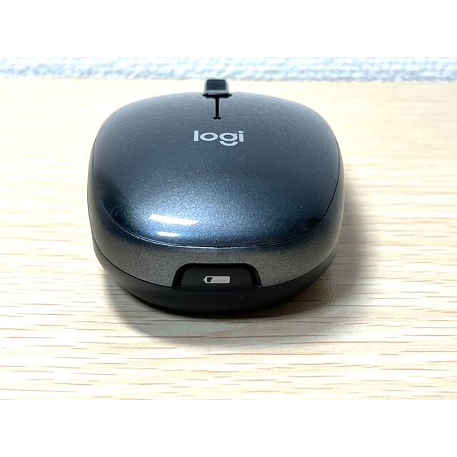 Logicool Bluetooth Mouse M557 グレー スマホ/家電/カメラのPC/タブレット(PC周辺機器)の商品写真