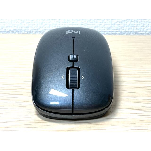 Logicool Bluetooth Mouse M557 グレー スマホ/家電/カメラのPC/タブレット(PC周辺機器)の商品写真
