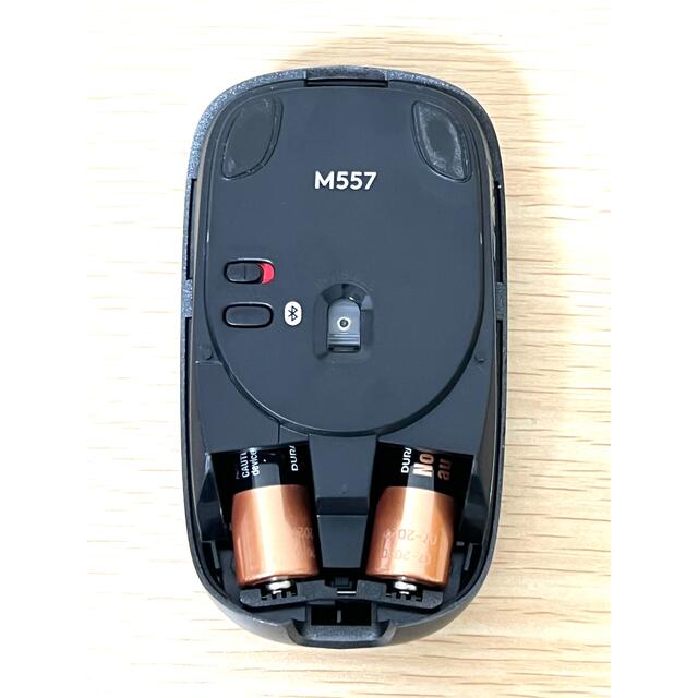 Logicool Bluetooth Mouse M557 グレー スマホ/家電/カメラのPC/タブレット(PC周辺機器)の商品写真