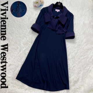 ヴィヴィアン(Vivienne Westwood) リボン ひざ丈ワンピース(レディース