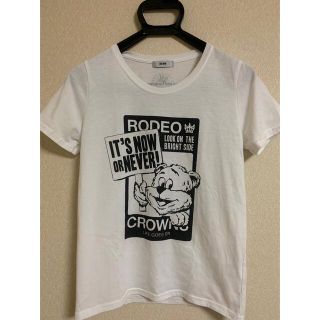 ロデオクラウンズ(RODEO CROWNS)のロデオクラウンズ　ベア　Tシャツ　カットソー　美品(Tシャツ(半袖/袖なし))