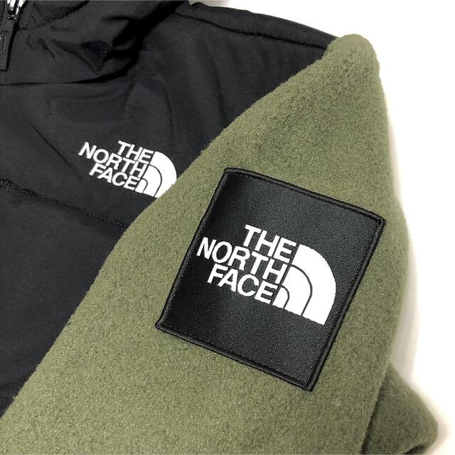 THE NORTH FACE(ザノースフェイス)のノースフェイス デナリ フーディ フリース パーカ ロゴ ワッペン スクエアNT メンズのジャケット/アウター(マウンテンパーカー)の商品写真