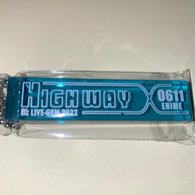 B'z HighwayX ガチャガチャ ホテルキーホルダー 0611 愛媛武道館