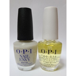 OPI - opi ネイル エンビー マット & キューティクル オイル 2点 セット 新品