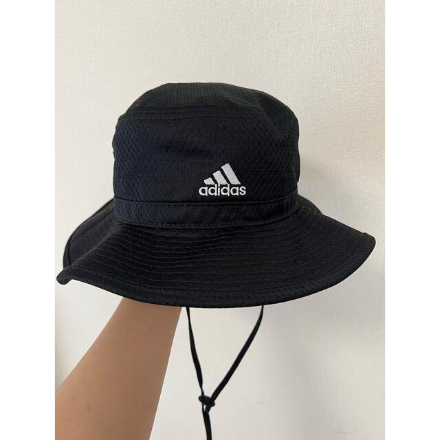 adidas(アディダス)の【美品】アディダス　アドベンチャーハット　58cm  メッシュ　吸汗速乾　UV レディースの帽子(ハット)の商品写真