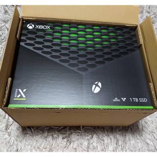 マイクロソフト(Microsoft)のMicrosoft Xbox Series X RRT-00015 新品未開封(家庭用ゲーム機本体)