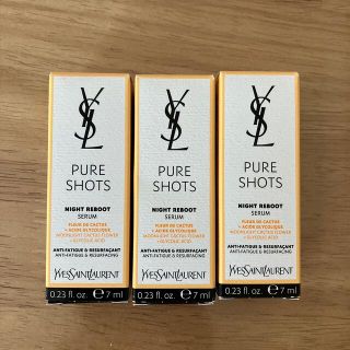 イヴサンローランボーテ(Yves Saint Laurent Beaute)のピュアショットナイトセラム(美容液)