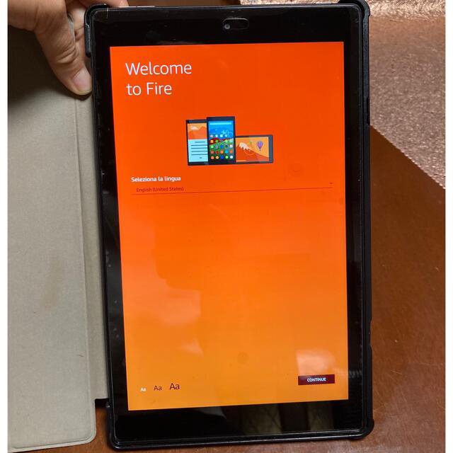 Lenovo(レノボ)のFire HD 10 タブレット (10インチHDディスプレイ第7世代 2017 スマホ/家電/カメラのPC/タブレット(タブレット)の商品写真