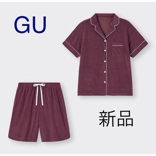ジーユー(GU)の新品 GU トマトブレンドパジャマ 半袖 ハーフパンツ ジーユー パジャマ(パジャマ)