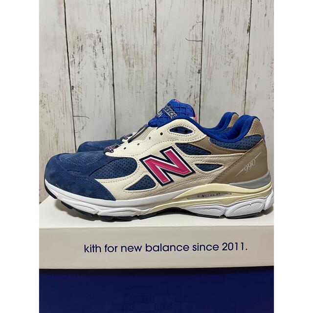 ニューバランス990v3KITH × New Balance 990V3 "Daytona"