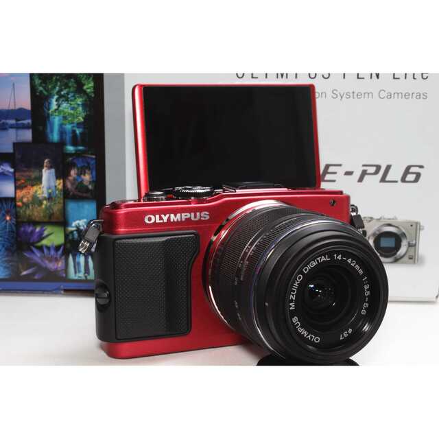 OLYMPUS PEN Lite E-PL6 レッド | tspea.org