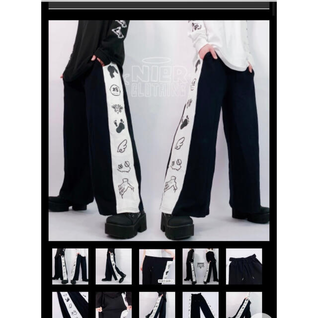 NieR　SIDE LINE DESIGN PANTS レディースのパンツ(その他)の商品写真