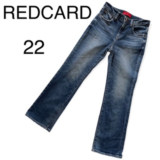レッドカード(RED CARD)のREDCARD／レッドカード　ミッドナイズ　フレアデニムパンツ 　22(デニム/ジーンズ)