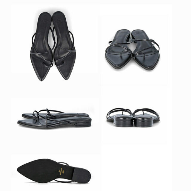 ポインテッドトゥストラップサンダル　L レディースの靴/シューズ(サンダル)の商品写真