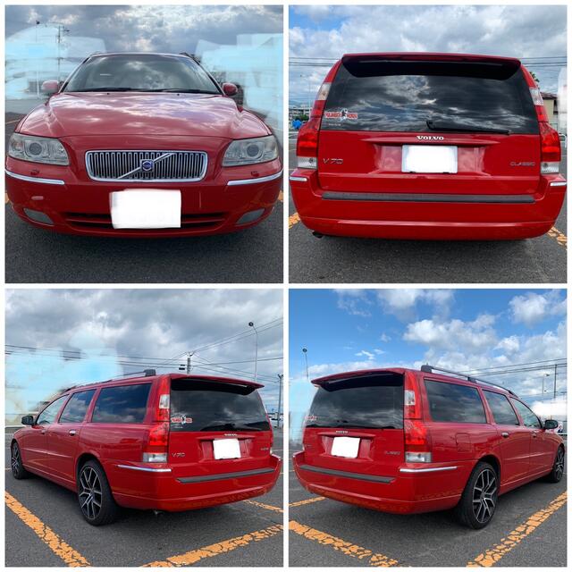 新製品の販売 ⭕️車検2年付‼️憧れの真っ赤なボルボV70CLASSIC ‼️地