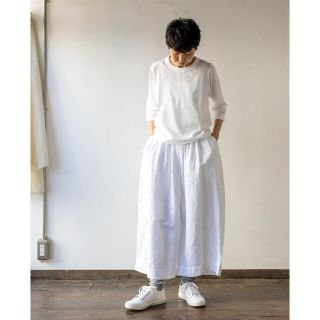 ヤエカ(YAECA)のゴーシュ リネンコットンドビーワイドパンツ 完売(カジュアルパンツ)