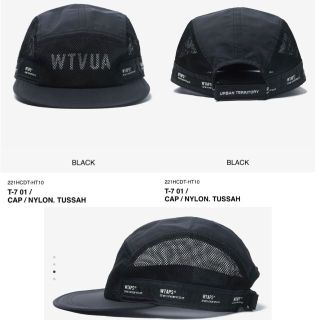 新品 WTAPS CAP T-7 01 NYLON BLACK