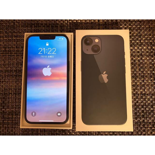 iPhone13 256GB Midnight SIMフリーMagSafeケース 5