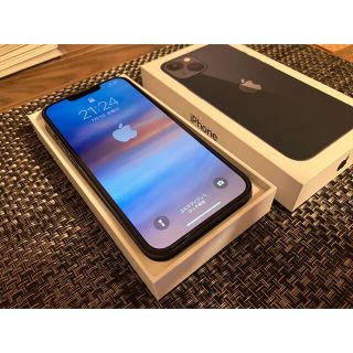 アイフォーン(iPhone)のiPhone13 256GB Midnight SIMフリーMagSafeケース(スマートフォン本体)