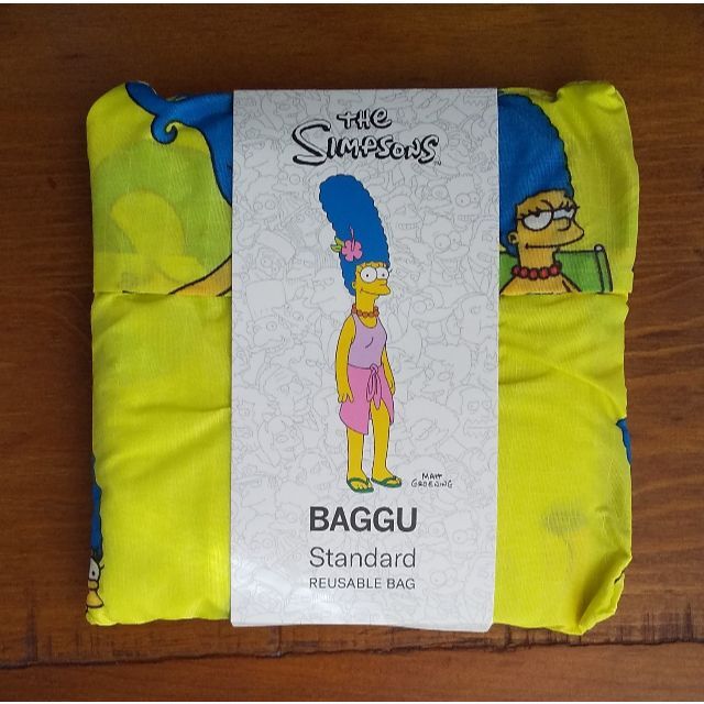 BAGGU(バグゥ)のBAGGU スタンダード　シンプソンズ　マージ　新品 レディースのバッグ(エコバッグ)の商品写真