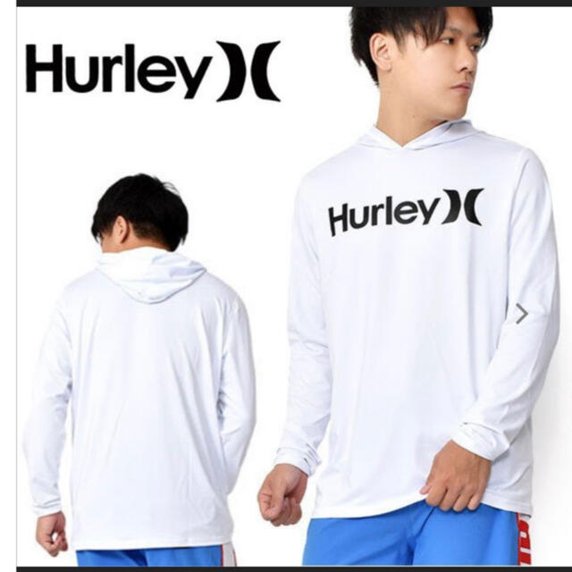 Hurley(ハーレー)の『新品』長袖ラッシュパーカー HURLEY ハーレー メンズ ラッシュガード メンズの水着/浴衣(水着)の商品写真