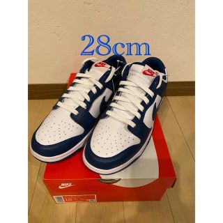 ナイキ(NIKE)のNIKE DUNK LOW バレリアンブルー(スニーカー)