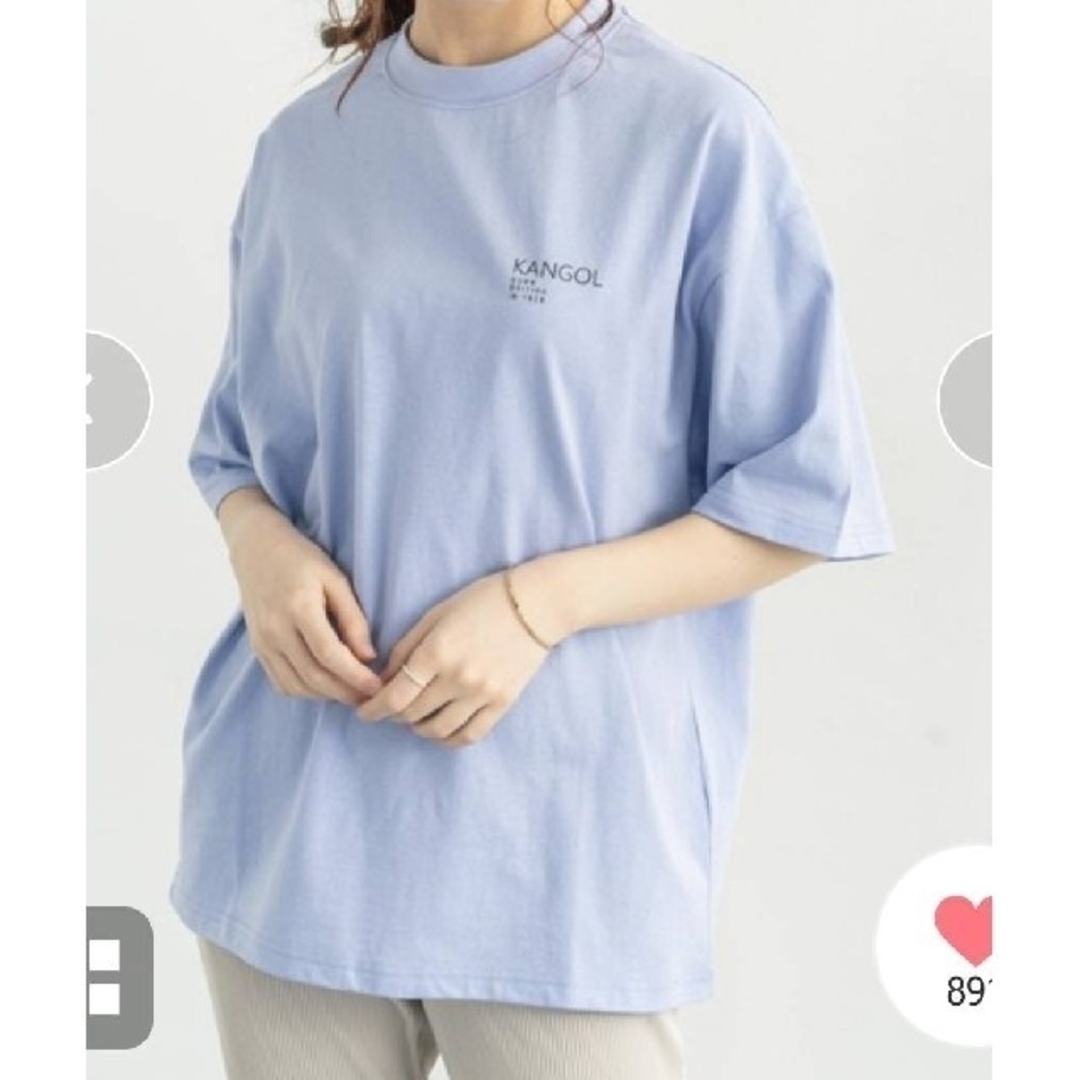 KANGOL(カンゴール)のカンゴール Tシャツ 新品 1枚 男女兼用 ビッグシルエット 半袖Tシャツ　1枚 レディースのトップス(Tシャツ(半袖/袖なし))の商品写真