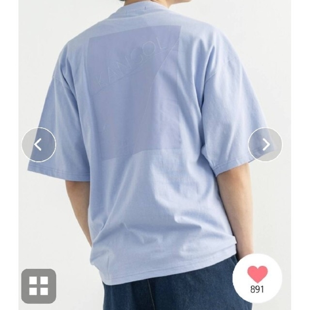 KANGOL(カンゴール)のカンゴール Tシャツ 新品 1枚 男女兼用 ビッグシルエット 半袖Tシャツ　1枚 レディースのトップス(Tシャツ(半袖/袖なし))の商品写真