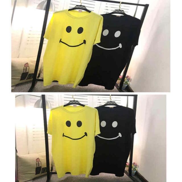 ニコちゃん柄Tシャツ‼️新品‼️ レディースのトップス(Tシャツ(半袖/袖なし))の商品写真