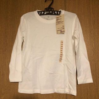 ムジルシリョウヒン(MUJI (無印良品))の無印良品　子ども ロンT 110(Tシャツ/カットソー)