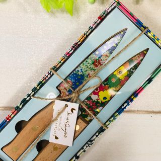 アンソロポロジー(Anthropologie)のアンソロポロジー夏ギフトにサラ・キャンベル 最高級ナイフ2本セット(調理道具/製菓道具)