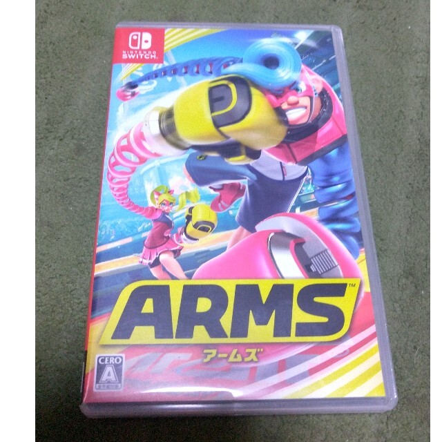 ARMS アームズ　スイッチ　Switch エンタメ/ホビーのゲームソフト/ゲーム機本体(家庭用ゲームソフト)の商品写真