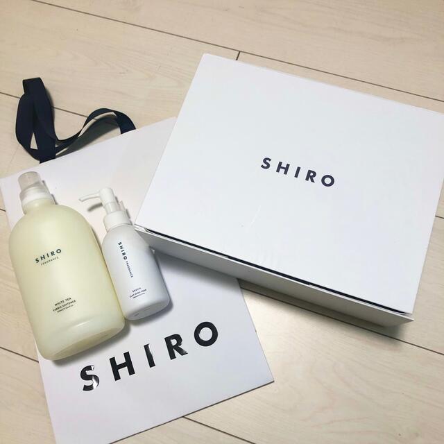 SHIRO サボン ホワイトティー　ファブリックソフナー クレイハンドソープ