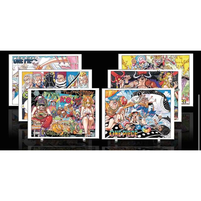 ONE PIECE ジャンプ定期購読限定　プレミアムアクリルアート　全6種