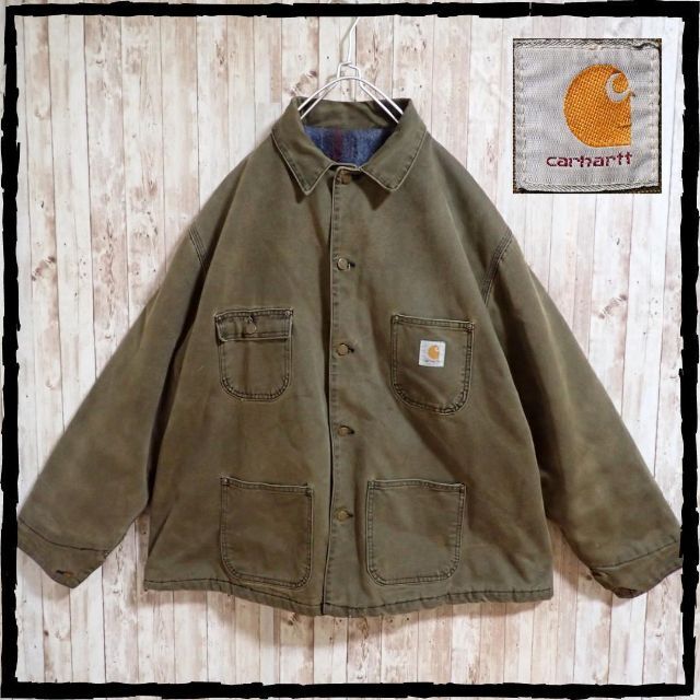 carhartt - 希少 美品 カーハート ハンティング ジャケット ダック生地 ...