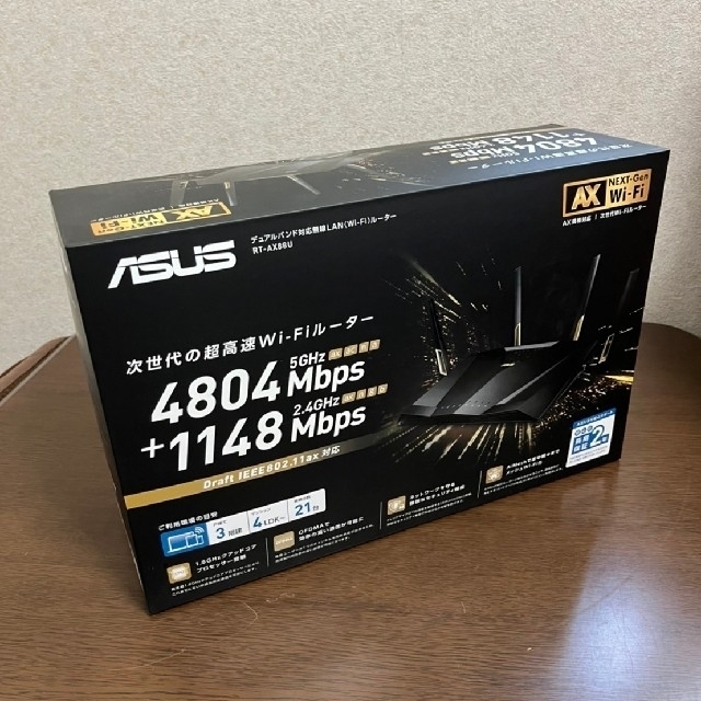 【美品】ASUS RT-AX88U Wi-Fi無線ルーター