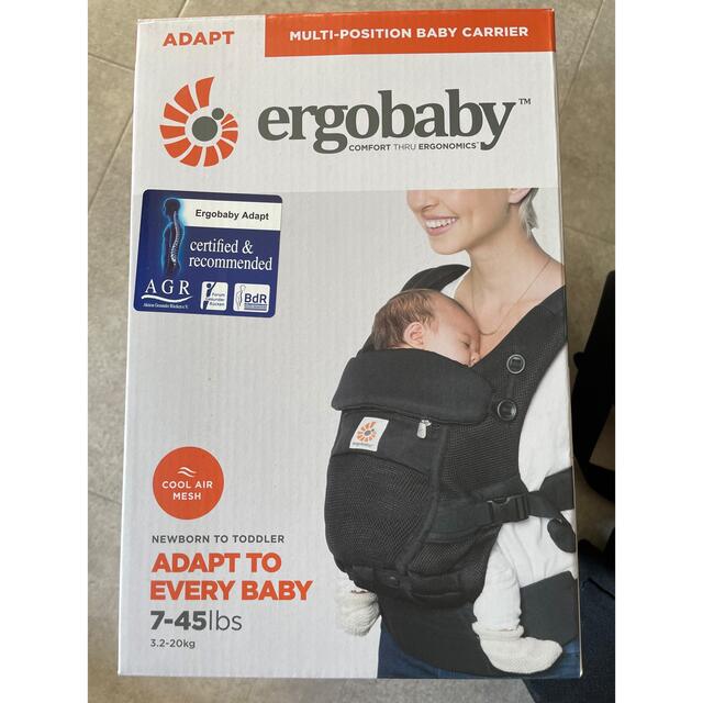 Ergobaby(エルゴベビー)のエルゴベビー ADAPTクールエア ブラック キッズ/ベビー/マタニティの外出/移動用品(抱っこひも/おんぶひも)の商品写真