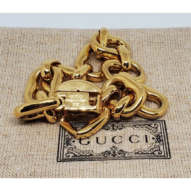 数量限定!特売 GUCCI ゴールドメッキ ブレスレット ecousarecycling.com