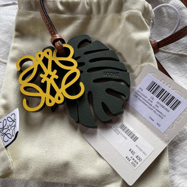 ロエベ☆レザーチャーム☆アナグラム☆チャーム☆美品☆LOEWE www