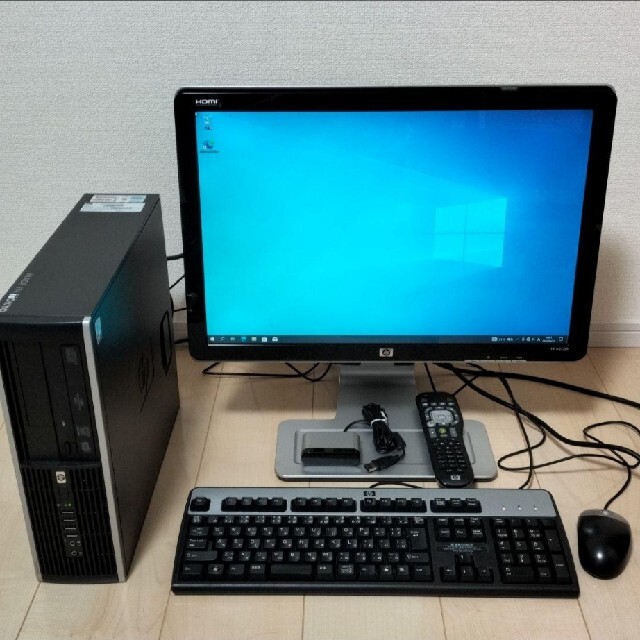 【激安大特価！】  hp - HP デスクトップPC セット キーボードマウス モニター デスクトップ型PC
