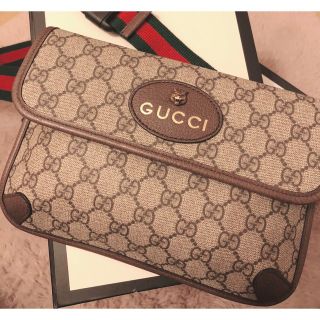 極美品 GUCCI グッチ ネオ ヴィンテージ GGスプリーム ベルト
