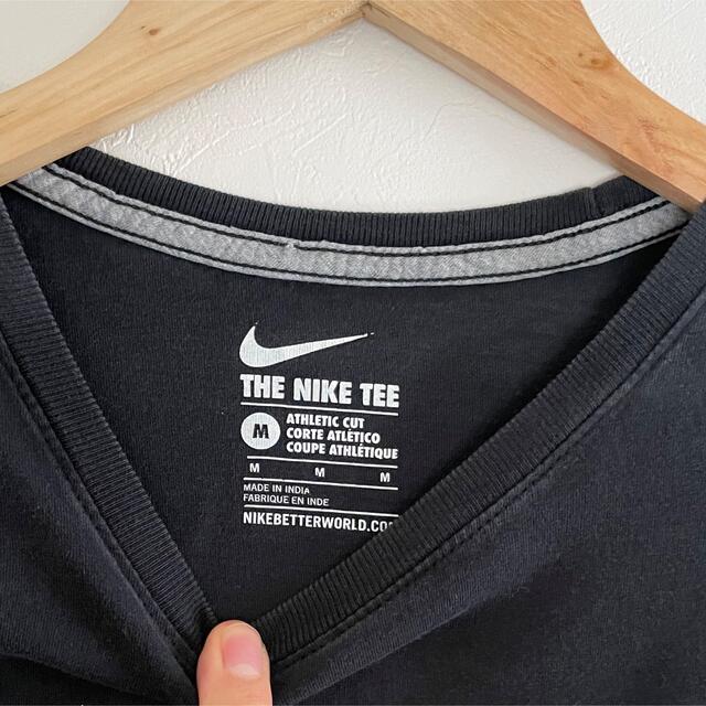 NIKE(ナイキ)のNIKE tシャツ 半袖Tシャツ プリントデザイン ビッグロゴ スウッシュ 黒 メンズのトップス(Tシャツ/カットソー(半袖/袖なし))の商品写真