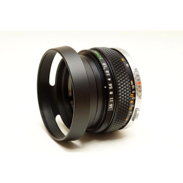 OLYMPUS(オリンパス)のアダプター付　OLYMPUS F.ZUIKO AUTO-S 50mm F1.8 スマホ/家電/カメラのカメラ(レンズ(単焦点))の商品写真